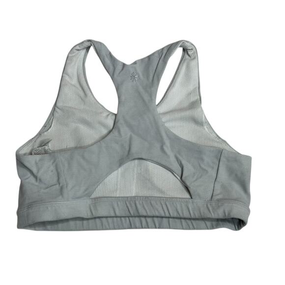 Athleta GIRL Gray Padded Racerback Sports Bra Size XL 14 - Picture 3 of 4